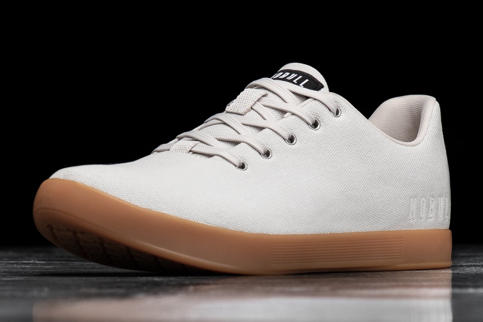 Deportivas Hombre Nobull Canvas Marfil