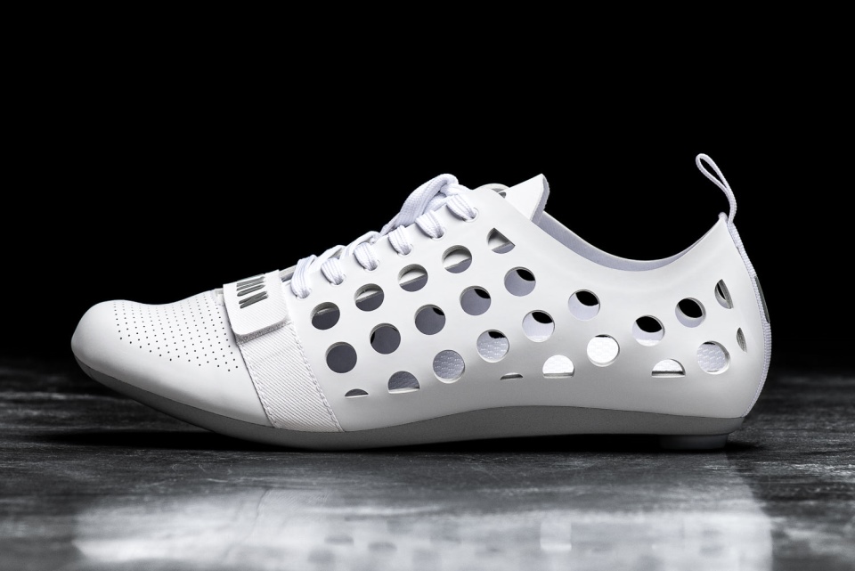 Zapatilla Ciclismo Hombre Nobull Blanca