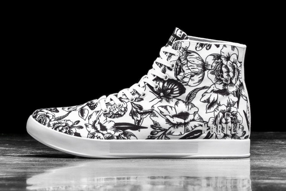 Zapatillas Altas De Lona De Hombre Nobull Mariposa