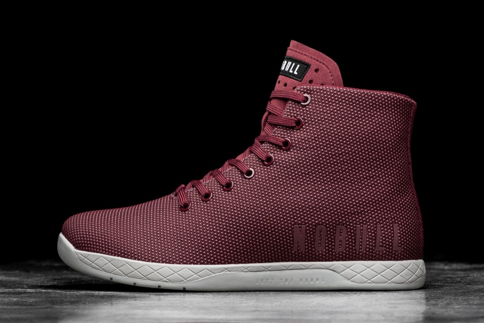 Zapatillas Altas Nobull Para Hombre Cabernet