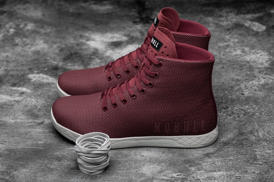 Zapatillas Altas Nobull Para Hombre Cabernet