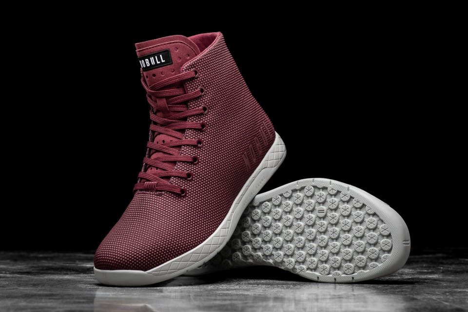 Zapatillas Altas Nobull Para Hombre Cabernet