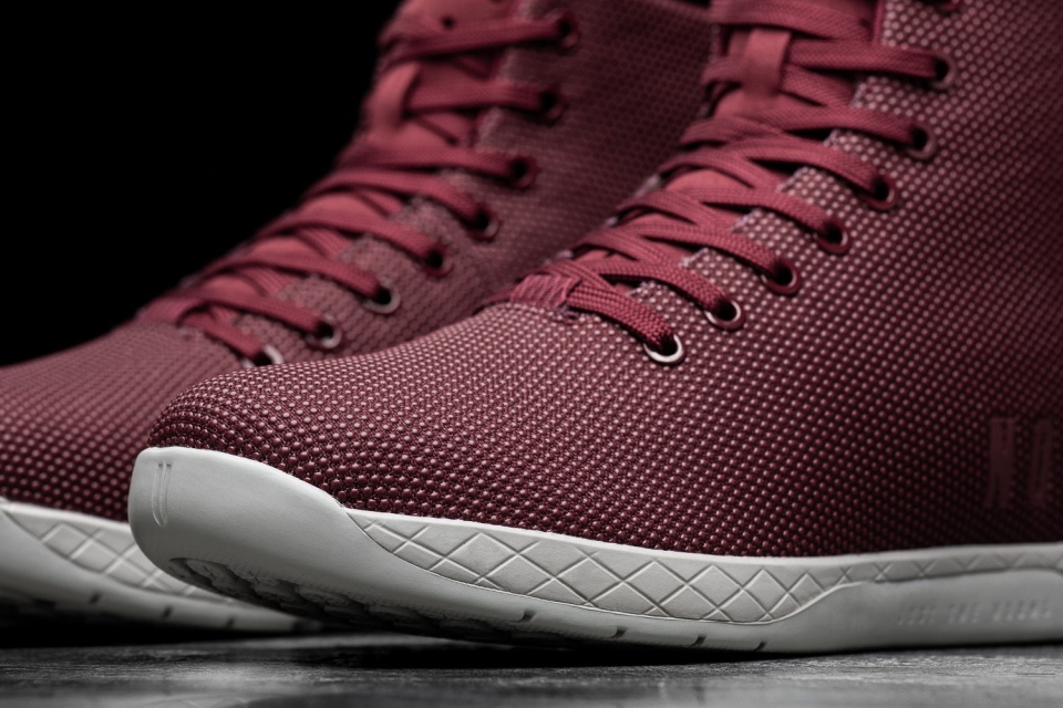 Zapatillas Altas Nobull Para Hombre Cabernet