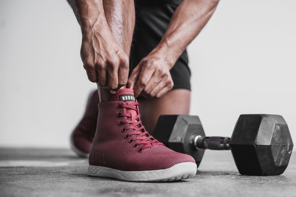 Zapatillas Altas Nobull Para Hombre Cabernet