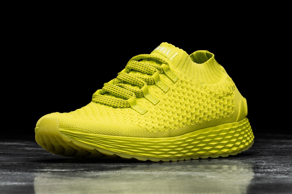 Runner De Punto Nobull Para Hombre Lima Neón