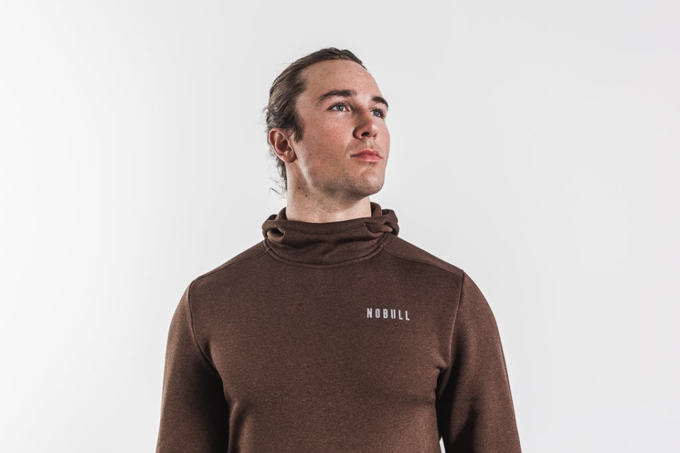 Nobull Men's Performance Pullover Hoodie Moca
