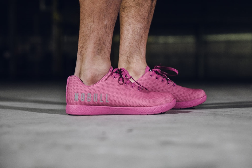 Deportivas Hombre Nobull Rosa Brillante