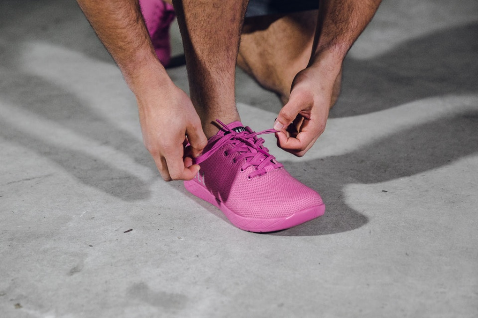 Deportivas Hombre Nobull Rosa Brillante