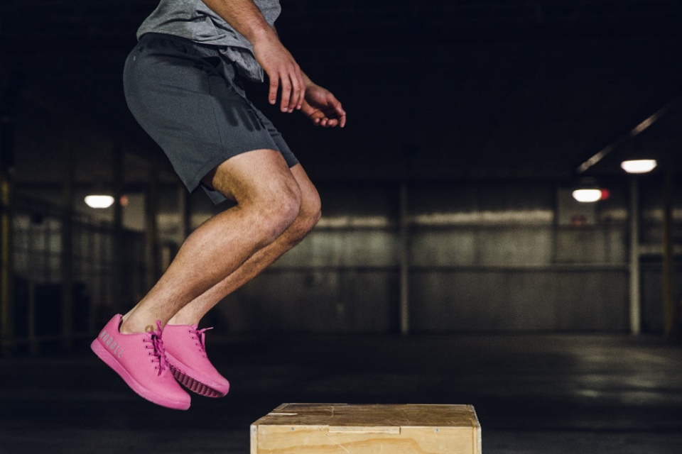 Deportivas Hombre Nobull Rosa Brillante
