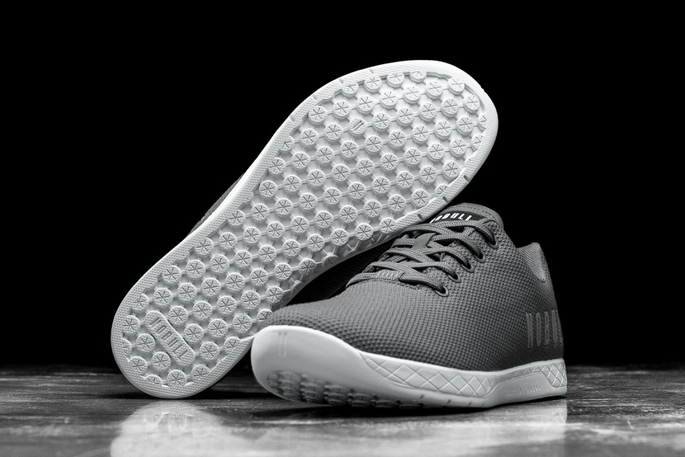Zapatillas Hombre Nobull Gris Oscuro Blanco