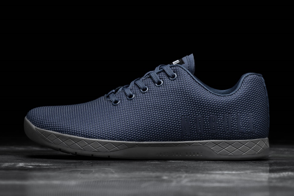 Zapatillas Nobull Hombre Azul Marino Gris Oscuro