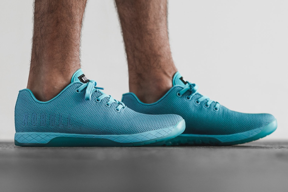 Deportivas Hombre Nobull Azul Neón
