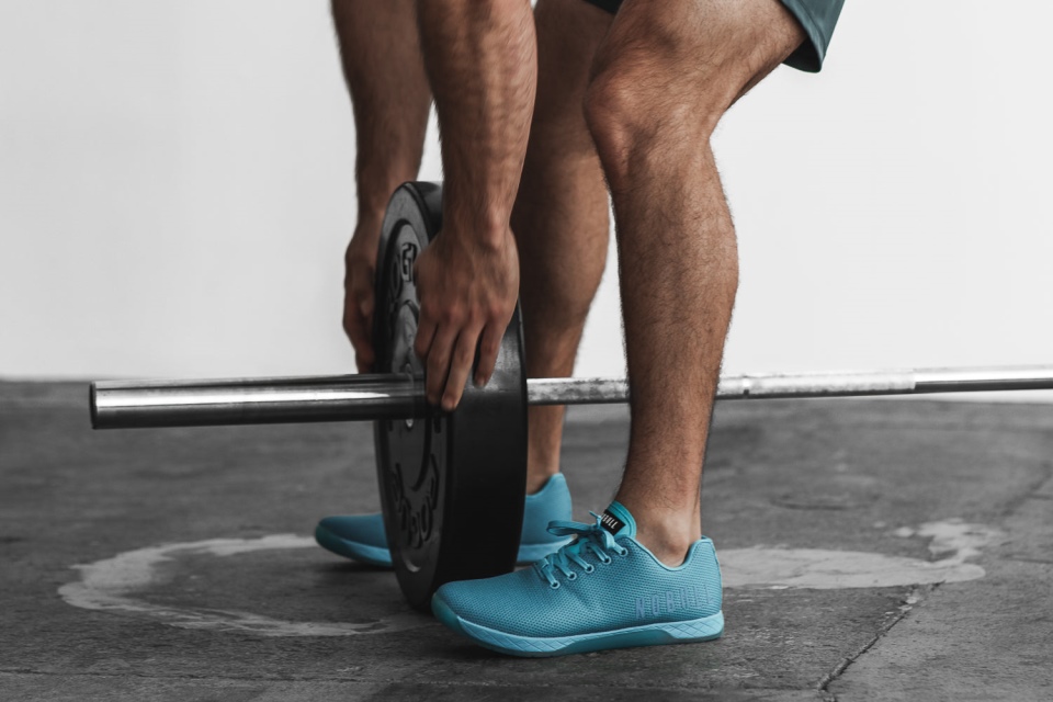 Deportivas Hombre Nobull Azul Neón