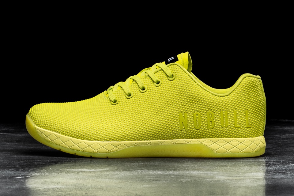 Zapatillas Nobull Hombre Lima Neón