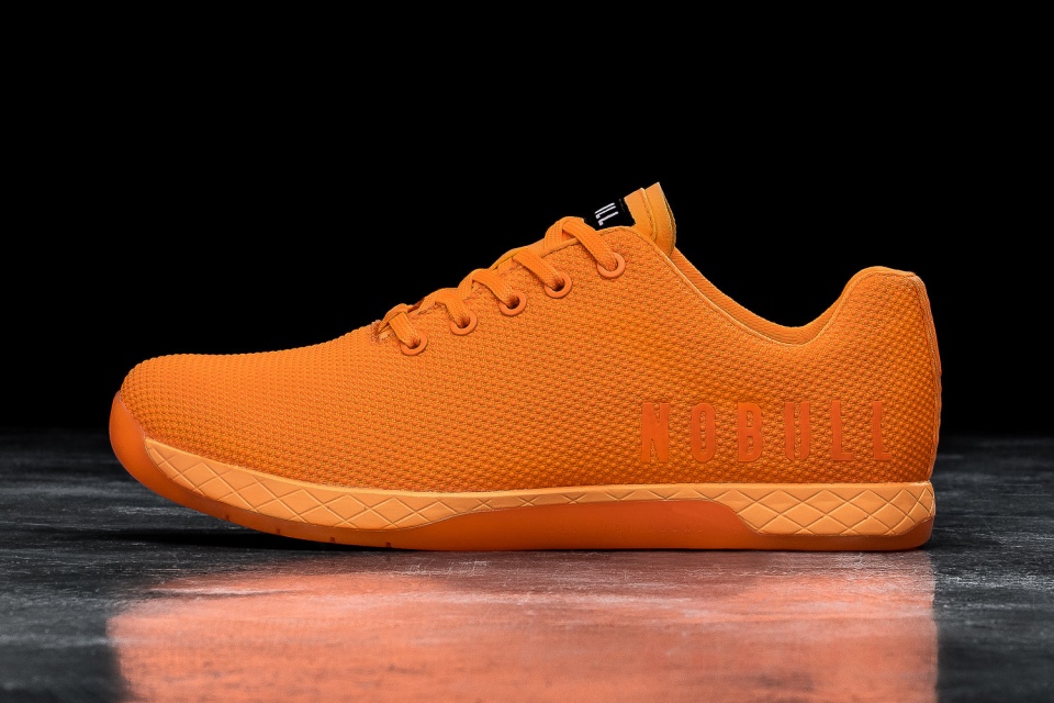 Zapatillas Hombre Nobull Naranja Neón