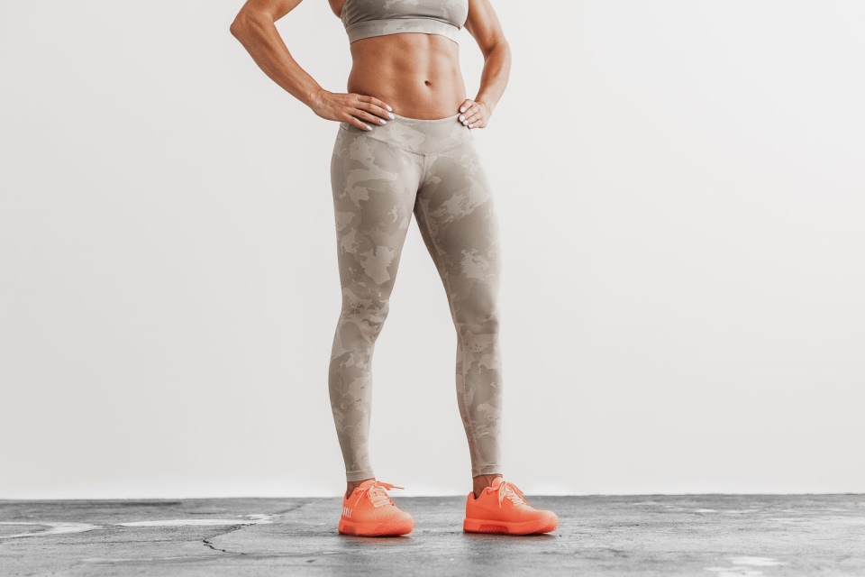 Mallas Nobull De Tiro Medio (camuflaje Continental) Taupe