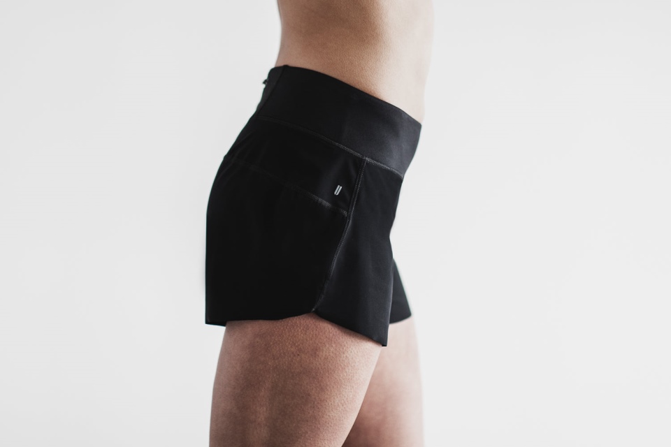 Pantalón Corto Nobull Pace 3" Negro