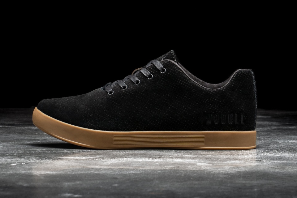 Deportivas De Mujer Nobull En Ante Negro Dark Gum