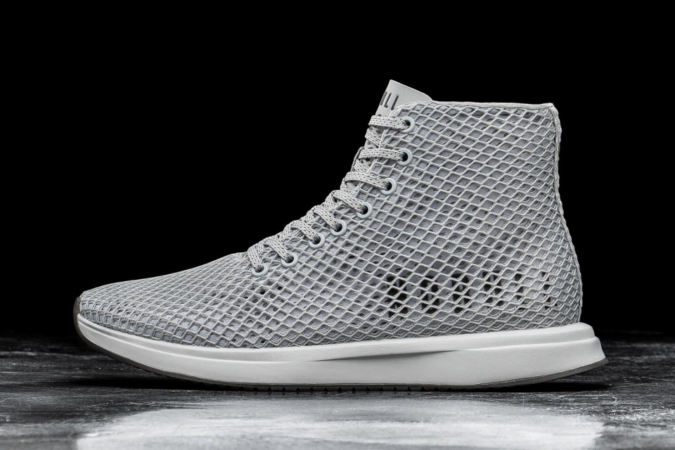 Zapatillas De Deporte Altas De Malla Para Mujer Nobull Arctic
